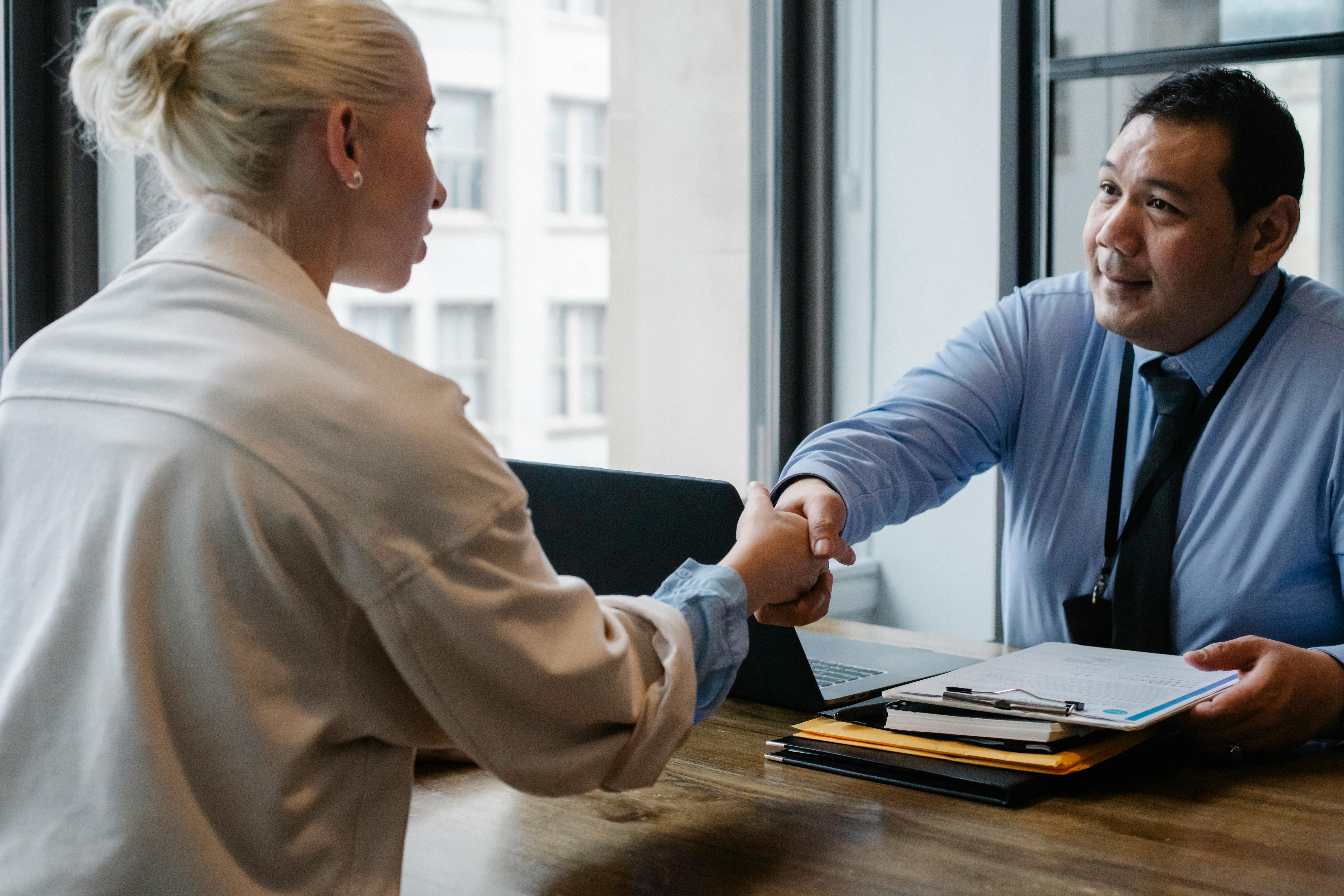 Person negotiating job offer with confidence